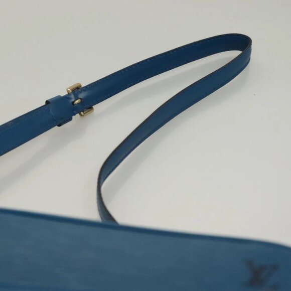 LOUIS VUITTON Epi Trocadero 27 Shoulder Bag Blue - Picture 8 of 14